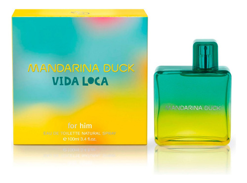 Perfume Mandarina Duck Vida Loca For Him Edt 100ml Original