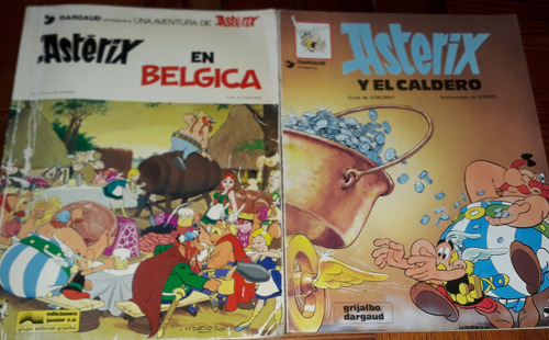 Lote X 2 Asterix Y El Caldero / Asterix En Bélgica (Usado)