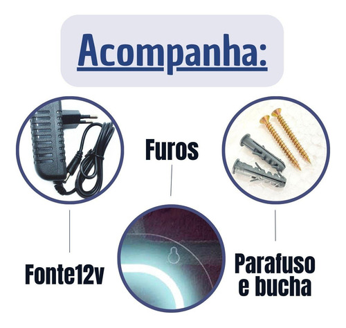 Painel Neon Led Conjunto De Asas De Anjo Iluminação 1,30m