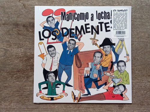 Disco Lp Los Dementes - Manicomio A (2022) Esp Sellado R50