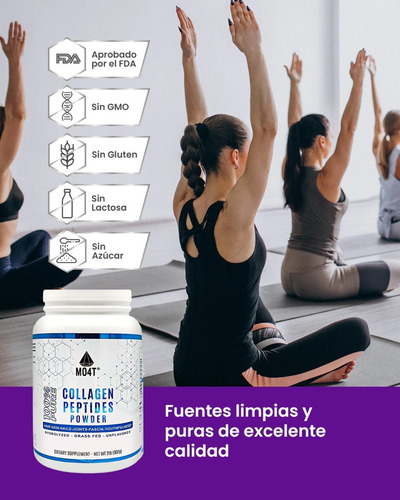 Imagen 6 de 9 de Colágeno Hidrolizado 1lb Mo4t - 41 Servicios