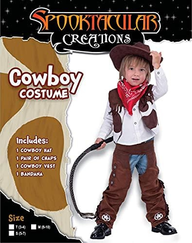 Set Deluxe Disfraz De Vaquero De Spooktacular Creations