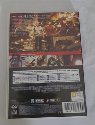 Dvd Coleção Duro De Matar - 4 Filmes - Leia A Descrição