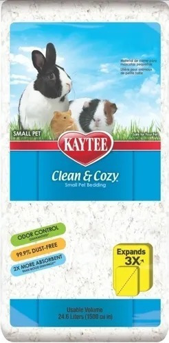Kaytee Clean & Cozy Material De Cama Mascota Pequeña 24.6 L