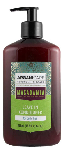 Arganicare Acondicionador Hidratante De Macadamia Sin Enjuag