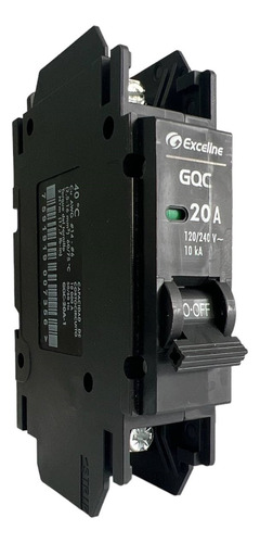 Breaker Superficial Gqc Termomagnetico 20amp 1 Polo