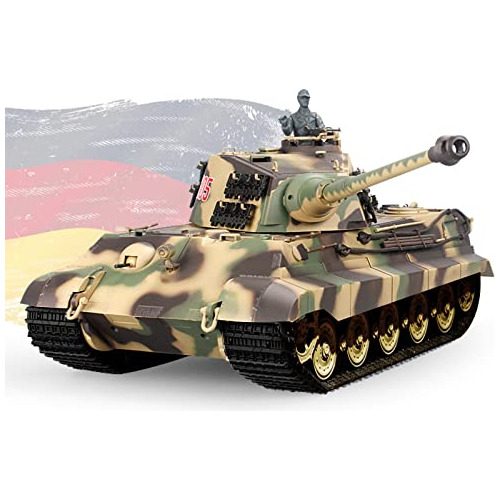 Tanque Heng Long Rc Para Adultos 1:16 2.4ghz Alemán Tiger Ki