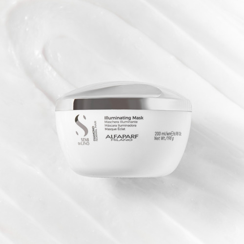 Mascarilla Iluminadora Cabello Normal Alfaparf Semi Di Lino