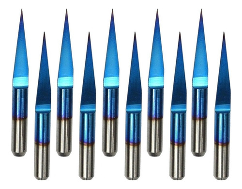. Brocas De Grabado De Pcb De 3.175 Mm 25 Grados 0.3 Mm