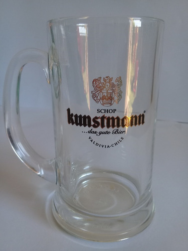 Jarra De Cerveza Kunstmann De Vidrio De 0,3l. Imperdible.