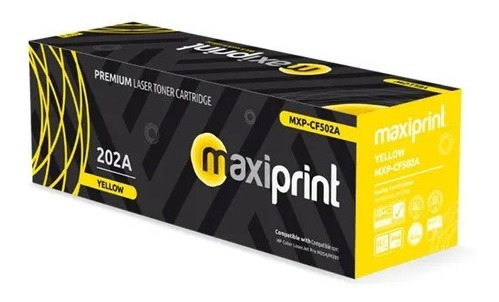 Toner Maxiprint Hp Cf402a  Cf502a Canon Crg045 Crg054 Amaril