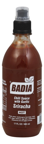 Badiasriracha Chili Sauce Con El Ajo Picante17oz.