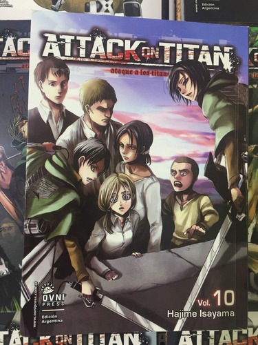 Manga, Kodansha, Attack On Titan 10