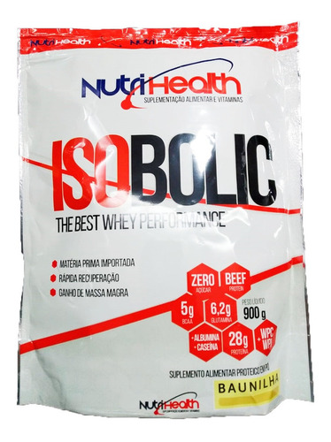 Whey Protein Isobolic 1,8kg Blend Proteico - Nutri Health