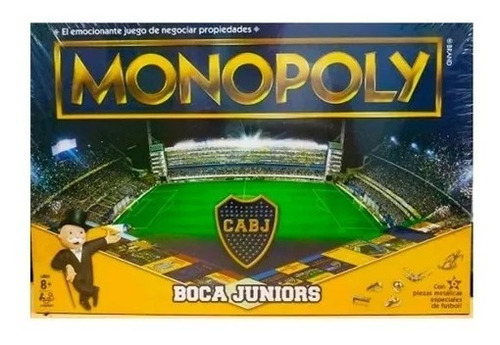 Imagen 1 de 3 de Juego Monopoly Boca Junior