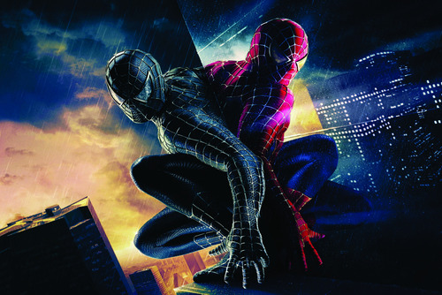 Banner Infantiles El Hombre Araña 120x80cm El Hombre Araña