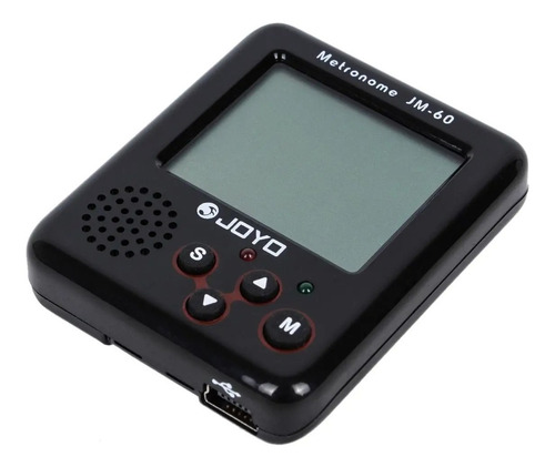 Imagen 3 de 3 de Metrónomo Joyo Jm-60 - Batería Recargable