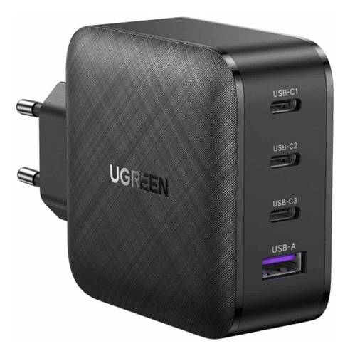 Cargador Ugreen Usb-c 65w 4 Port Pd Gan Fast Charger 70773