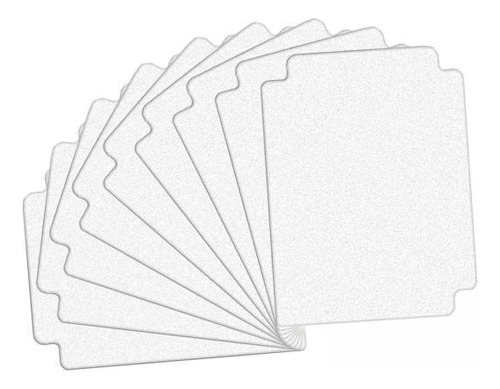 5 X 10 Divisores De Tarjetas Comerciales, Divisores De