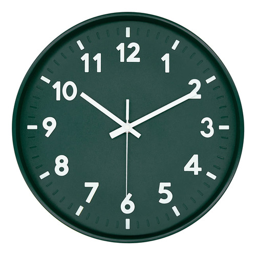 Reloj De Pared Moderno Con Número 3d De 12 Pulgadas, Esfer.