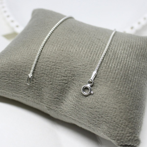 Pulseira Pipoca Luxo Feminina 18cm 2mm Moda De Prata 925 Comprimento 18 Cm Cor Prateado Diâmetro 18 Cm