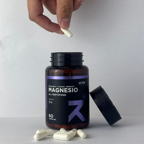 Strive Magnesio + L Triptófano 60 Cápsulas Nutricional