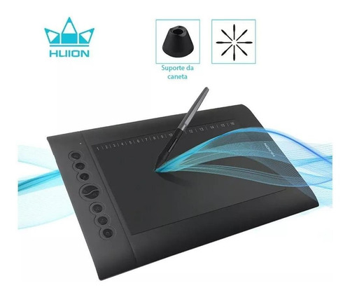 Mesa Digitalizadora Huion H610 Pro V2 Pen Tablet 10 Polegada