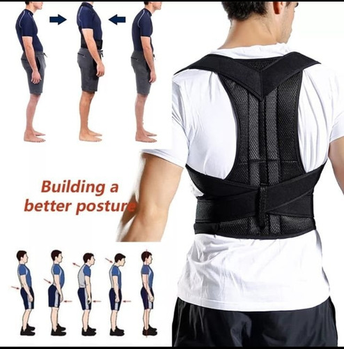 Corrector De Postura Espalda/lumbar Ajustable-(ort789)