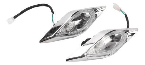 Faros Delanteros Izq./der. Con 2 Cables Para Moto 50cc 70cc