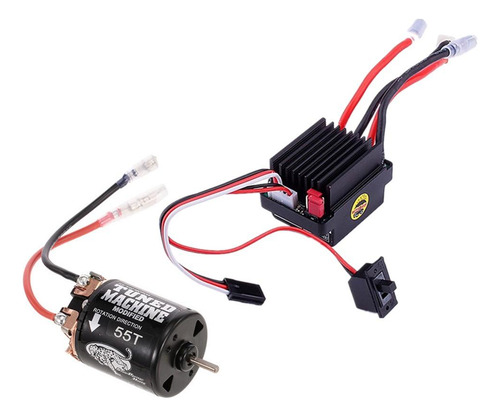 Rc Brushed 540 Motor \\u0026 60a Brushed Esc Controller