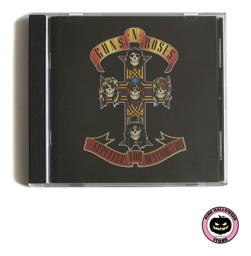 Cd Appetite For Destruction - Guns N' Roses Made In Usa 1987