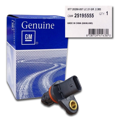 Imagen 1 de 9 de Sensor Arbol De Levas Admision Chevrolet Cruze Original