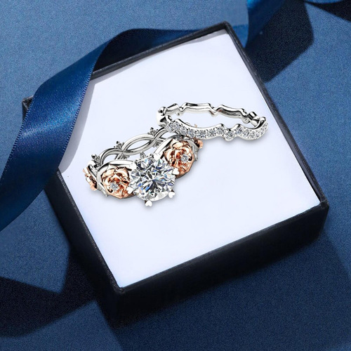 Juego De 2 Anillos Para Regalo Del Día De Valentín, 7