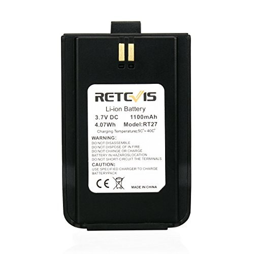 Retevis Rt27 2 Vías De Radio De La Batería 3.7v 1100mah Reem