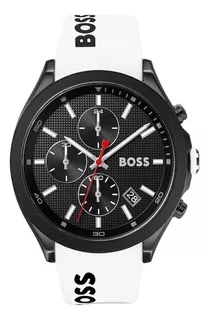 Reloj Para Hombre Hugo Boss Velocity 1513718 Blanco