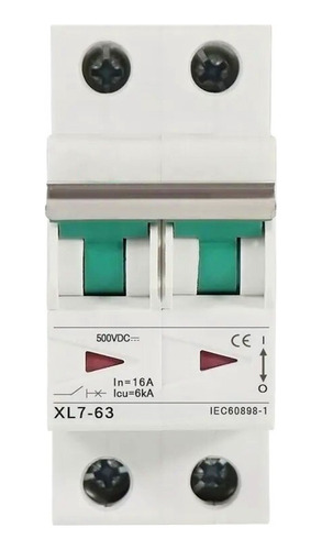 Interruptor Automático Dc 500v 2p Bipolar