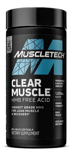 Muscletech Clear Muscle Next Gen , 84 Caps Usa ,