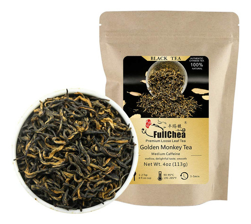 Fullchea - Te Chino Golden Monkey - Te Negro Fujian Hoja Sue