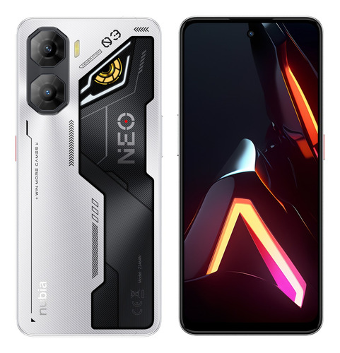 Nubia Neo 3 5g 256gb 8gb 120hz 6.8 Pulgadas 6000mah 50mp Ai Cam Altavoces Dobles Estéreo Con Dts Dorado Plateado