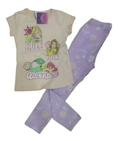 Pijama Para Niñas  Disney  Princesas   Ropa