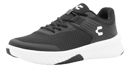 Tenis Urbano Charly® Para Hombre Color Negro Blanco