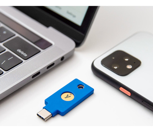 Yubikey Security Key C Nfc - Yubico Fido Y Fido2 Usb-c