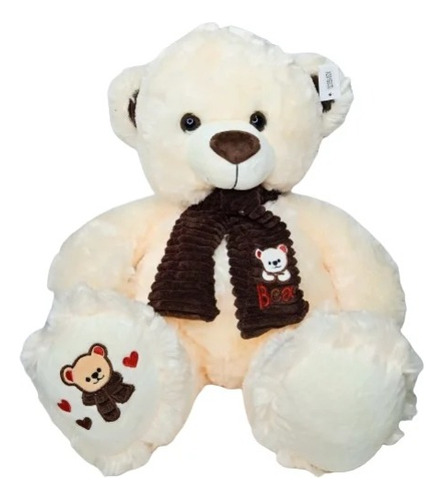 Peluche Oso Grande Con Sonido 50 Cm Super Suave