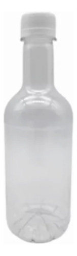 Botella Pet 370ml Licorera Tapa 50 Pz + Tapa Cintillo 50 Pz