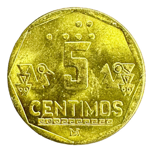 Perú - 5 Céntimos - Año 1993 - Km #304