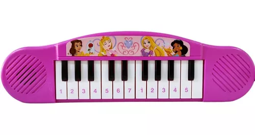 PIANINHO TECLADO INFANTIL MUSICAL BRINQUEDO SONS PARA MENINA PIANO 22 TECLAS  ROSA