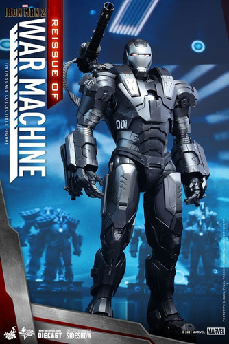 War Machine Figura Escala 1/6 Hot Toys