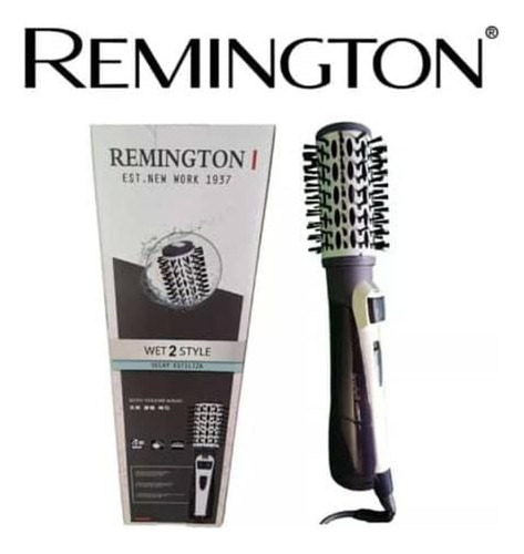 Cepillo Secador Remington Giratorio Wet2style Seca Estiliza