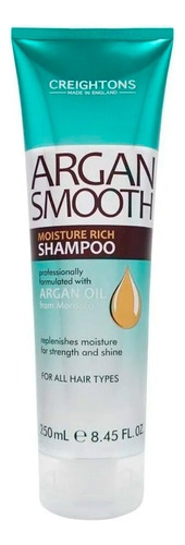 Shampoo Hidratante Argan Smooth Moisture Creightons 250 Ml