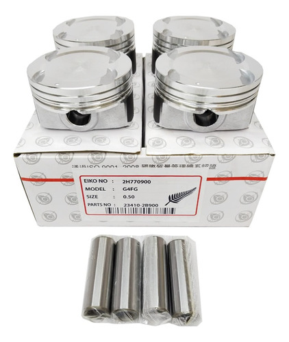 Set Piston 050 Hyundai Elantra /i30/veloster 1.6 G4ed 06-10